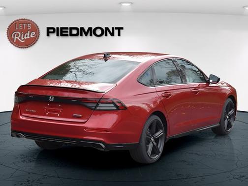 Radiant Red Metallic 2026 Honda Accord Hybrid Sport-L