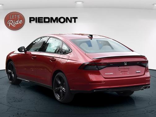 Radiant Red Metallic 2026 Honda Accord Hybrid Sport-L