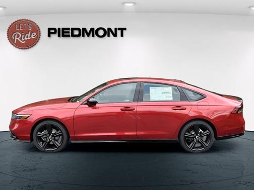 Radiant Red Metallic 2026 Honda Accord Hybrid Sport-L