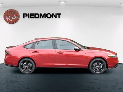 Radiant Red Metallic 2026 Honda Accord Hybrid Sport-L