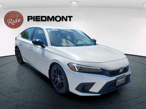 Platinum White 2024 Honda Civic Sport