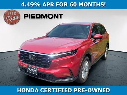 Radiant Red Metallic 2025 Honda CR-V EX-L