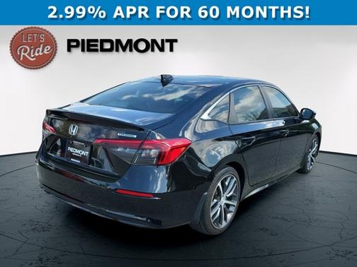 Crystal Black Pearl 2024 Honda Civic Touring