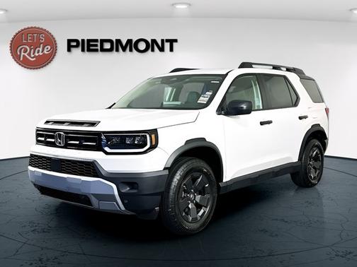 Platinum White Pearl 2026 Honda Passport RTL Towing