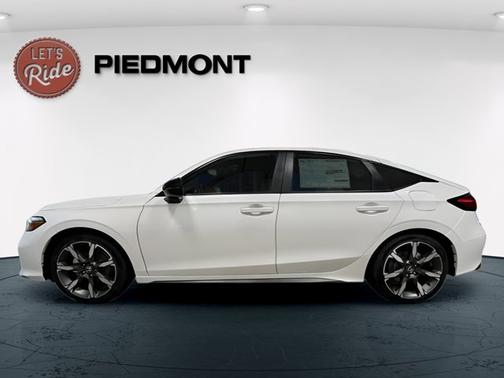 Platinum White Pearl 2026 Honda Civic Hybrid Sport Touring