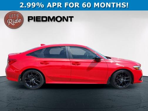 Rallye Red 2023 Honda Civic Sport