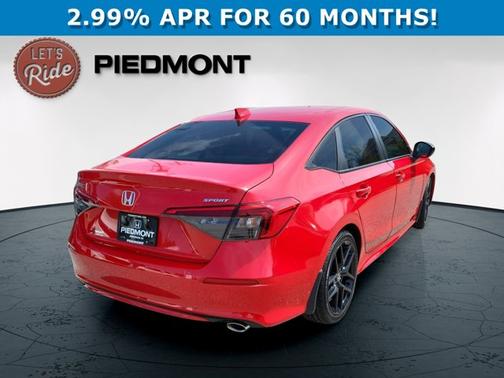 Rallye Red 2023 Honda Civic Sport