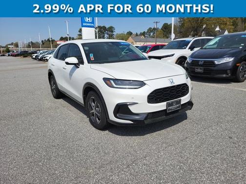 Platinum White Pearl 2023 Honda HR-V EX-L