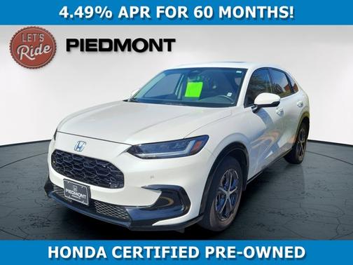 Platinum White Pearl 2023 Honda HR-V EX-L