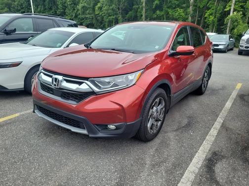 Red 2017 Honda CR-V EX-L