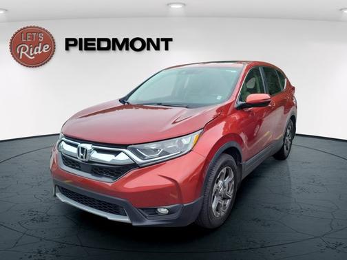 Red 2017 Honda CR-V EX-L