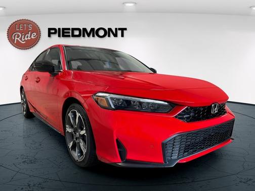 Rallye Red 2026 Honda Civic Hybrid Sport Touring