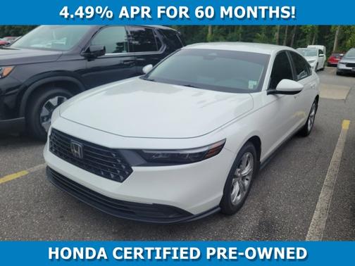 White 2024 Honda Accord LX