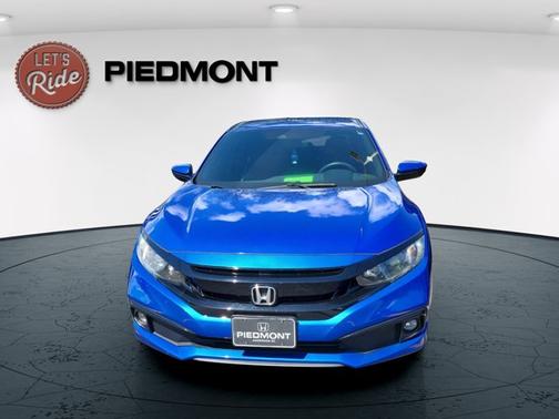 Blue 2021 Honda Civic Sport