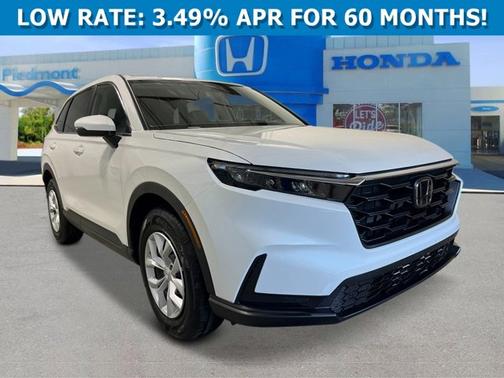 Platinum White Pearl 2026 Honda CR-V LX