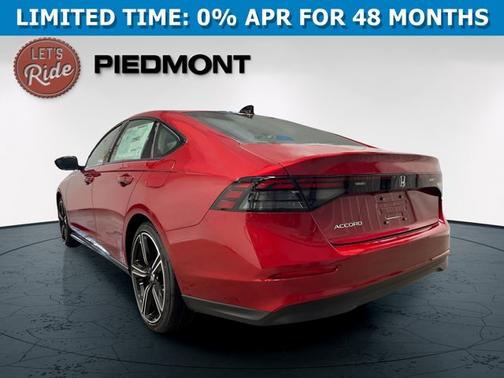 Radiant Red Metallic 2026 Honda Accord SE
