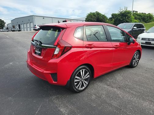 Red 2016 Honda Fit EX