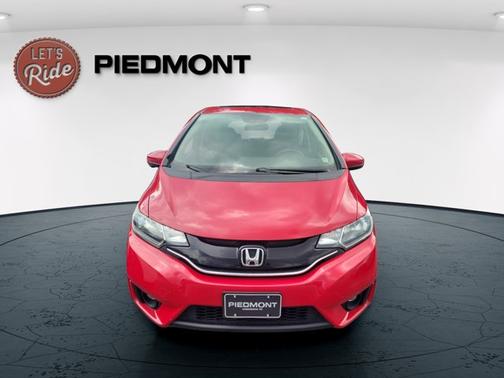 Red 2016 Honda Fit EX