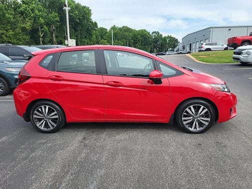 Red 2016 Honda Fit EX