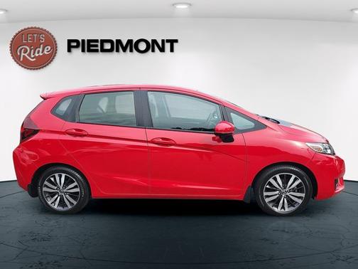 Red 2016 Honda Fit EX