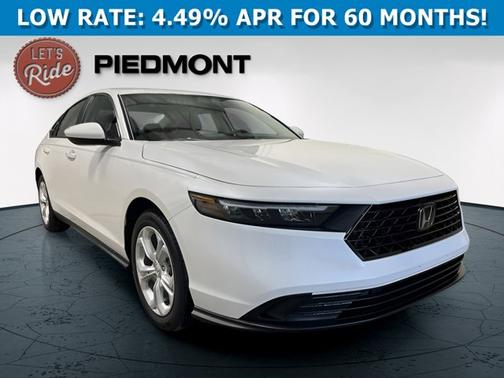 Platinum White Pearl 2026 Honda Accord LX
