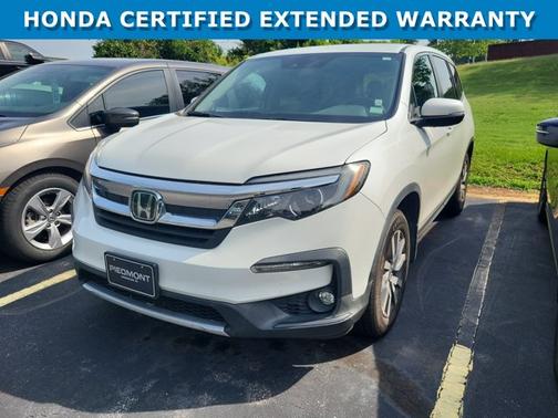 White 2021 Honda Pilot EX