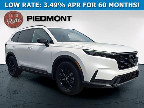 Platinum White Pearl 2026 Honda CR-V Hybrid Sport-L