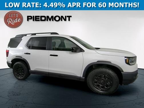 Platinum White Pearl 2026 Honda Passport TrailSport Blackout