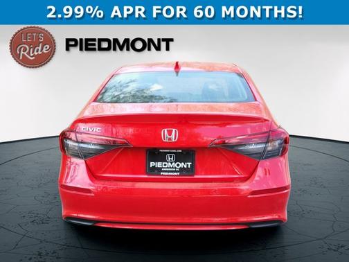 Red 2024 Honda Civic EX