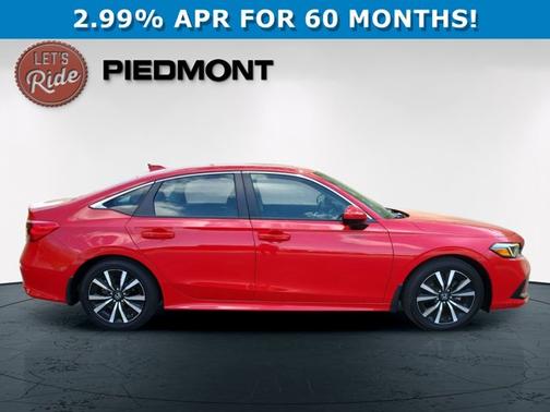 Red 2024 Honda Civic EX