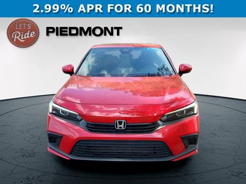 Red 2024 Honda Civic EX