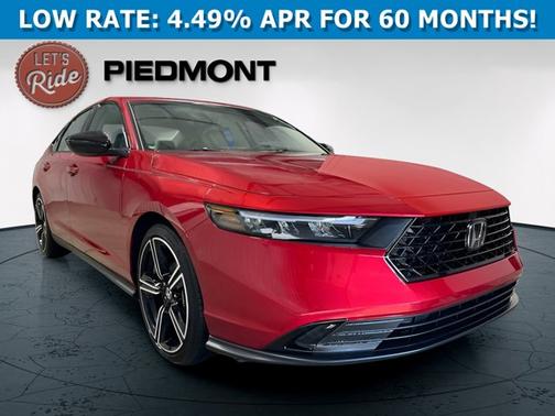 Radiant Red Metallic 2026 Honda Accord SE
