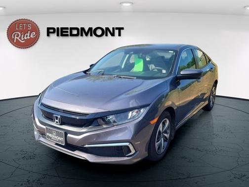 Modern Steel Metallic 2020 Honda Civic LX