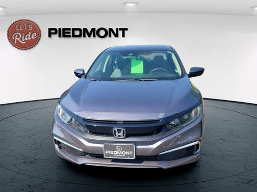 Modern Steel Metallic 2020 Honda Civic LX