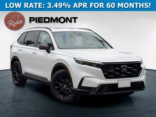 Platinum White Pearl 2026 Honda CR-V Hybrid Sport