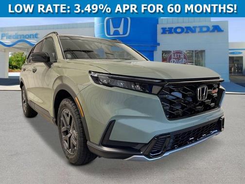 Ash Green Metallic 2026 Honda CR-V Hybrid TrailSport