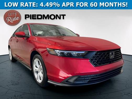 Radiant Red Metallic 2026 Honda Accord LX