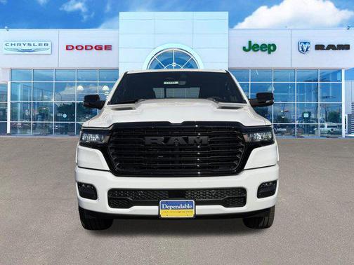 Bright White Clearcoat 2026 RAM 1500 Laramie
