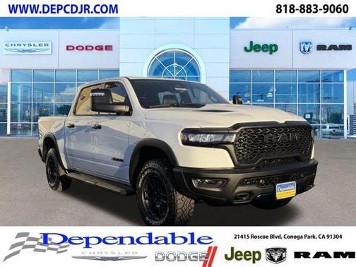 Bright White Clearcoat 2026 RAM 1500 Rebel