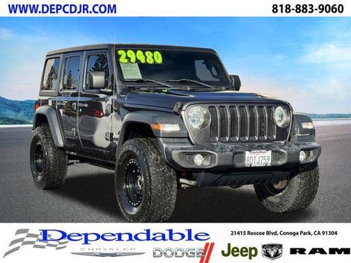 2018 Jeep Wrangler Unlimited Sport