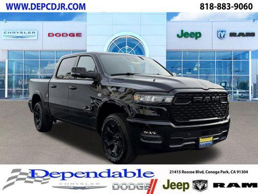 Diamond Black Crystal Pearlcoat 2026 RAM 1500 Big Horn/Lone Star