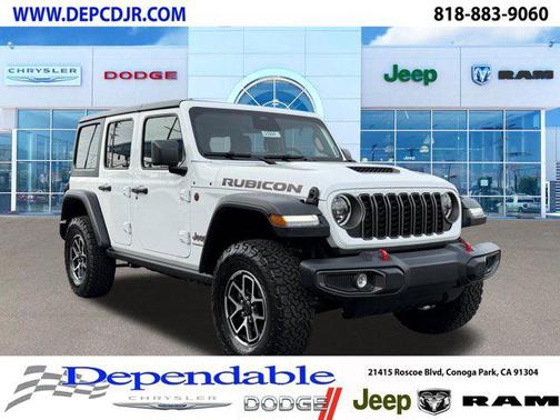 Bright White Clearcoat 2026 Jeep Wrangler Rubicon