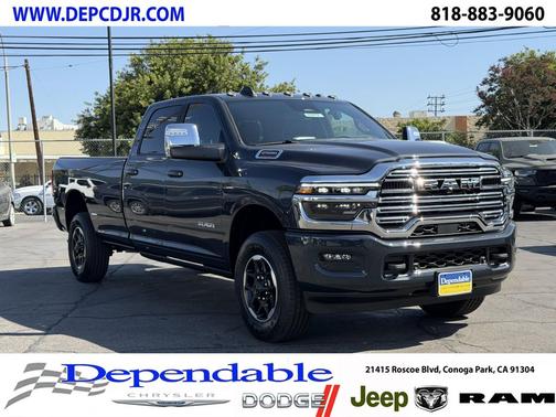 Forged Blue Metallic 2026 RAM 2500 Laramie Crew Cab 4x4 8' Box