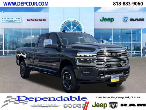 Forged Blue Metallic 2026 RAM 2500 Laramie Crew Cab 4x4 8' Box