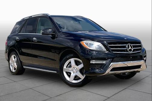 Black 2014 Mercedes-Benz M-Class ML 350