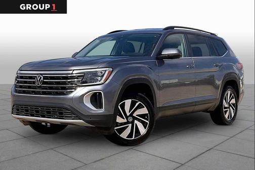 Platinum Gray Metallic 2025 Volkswagen Atlas 2.0T SE w/Technology