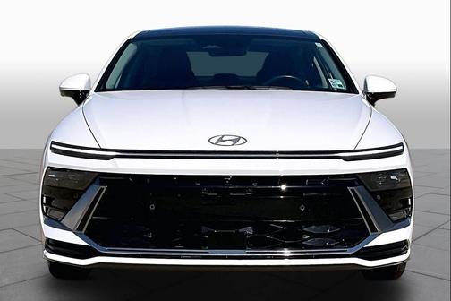 Serenity White 2025 Hyundai SONATA Hybrid Limited