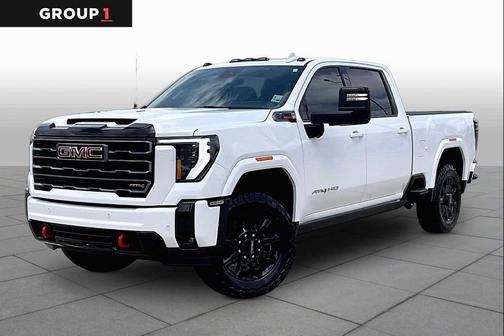 Summit White 2025 GMC Sierra 2500 AT4