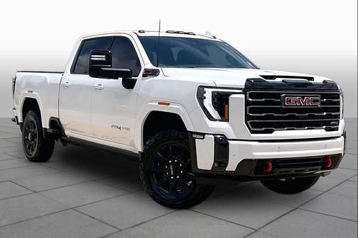 Summit White 2025 GMC Sierra 2500 AT4