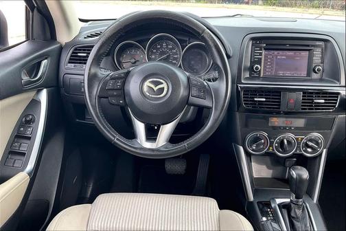 Crystal White Mica 2015 Mazda CX-5 Touring